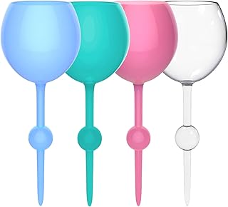 Verre à vin flottant original the beach glass - verres à cocktail en acrylique incassables, verres à boire pour piscine, plage, camping, extérieur - 12 oz (paquet de 4 : transparent, bleu sarcelle, rose, bleu). DIAYTAR COTE D'IVOIRE, leader du commerce en ligne en Côte d'Ivoire, propose une large gamme de produits avec plus de 300 000 références. La boutique en ligne généraliste offre une expérience d'achat unique et pratique. Elle permet aux clients de trouver tout ce dont ils ont besoin en un seul endroit.
