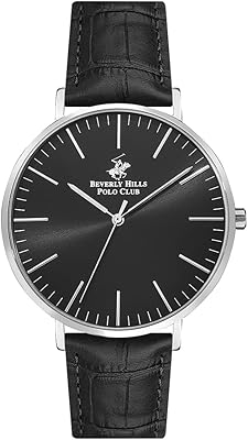Montre analogique à cadran noir pour homme - bp3129x.351, bracelet