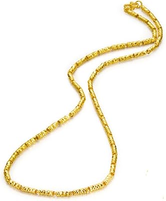 Collier en or pur 24 carats pour femme, bijoux fins, cadeau de mariage et de fiançailles pour femme, en rupture de stock, or rose. DIAYTAR COTE D'IVOIRE est une plateforme de commerce électronique qui propose une gamme exhaustive de produits allant des électroménagers aux produits d'hygiène en passant par les vêtements et les accessoires. Avec plus de 300 000 références disponibles, les clients peuvent trouver facilement ce qu'ils cherchent sur le site. La boutique en ligne est réputée pour son service client de qualité et ses offres compétitives.