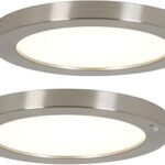 Éclairage d'armoire led artica lomo 2 pièces 1 200 lumens