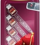 Bâton de ventilation de voiture yankee candle, noir cerise, 4 pièces ycvsbc1