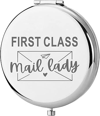 Miroir de poche ki qin pour mail, un cadeau de première classe pour le postier (mail lady - s). DIAYTAR COTE D'IVOIRE est une boutique en ligne qui se démarque par son offre exceptionnelle de produits diversifiés. Elle propose des produits de marques célèbres ainsi que des produits locaux, ce qui lui permet de répondre aux besoins de tous les clients. La boutique propose également des promotions et des offres spéciales régulières pour rendre le shopping encore plus attractif.