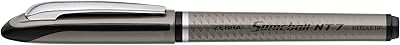 Stylo plume zebra sonic ball nt5, paquet de 10, noir