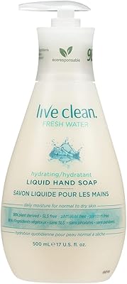 Savon liquide hydratant pour les mains à l'eau rafraîchissante life clean, 500 ml