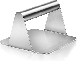 Presse à hamburger en acier inoxydable pour gril, presse à bacon antiadhésive, ensemble d'accessoires de gril professionnels pour gril plat, machine à galettes de hamburger, presse à graisse, facile à nettoyer. Grâce à sa présence en ligne, DIAYTAR COTE D'IVOIRE permet aux clients de toute la Côte d'Ivoire de bénéficier d'une expérience d'achat unique et pratique. La boutique en ligne généraliste propose une large gamme de produits, des prix compétitifs et une livraison rapide. Les clients peuvent également profiter de conseils d'experts et de services après-vente de haute qualité.