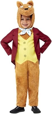 Déguisement roald dahl fantastic mr fox 50890t2 sous licence officielle pour garçons, marron