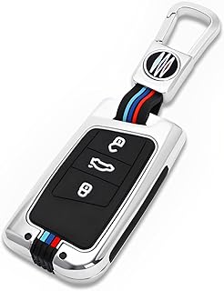 Couvercle de clé de voiture volkswagen en alliage de zinc compatible avec volkswagen