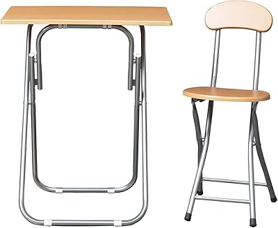Ensemble table et chaises pliantes wt-easy care - wengé | chaise pliante