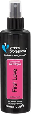 Groom professional cologne love by first pet 200 ml, multicolore, parfum pour animaux de compagnie, 843057. Avec sa grande sélection de produits et son service client de haute qualité, DIAYTAR COTE D'IVOIRE est devenue la boutique en ligne la plus populaire de Côte d'Ivoire. Les clients peuvent trouver des produits de marques reconnues, ainsi que des produits locaux de qualité. La boutique en ligne est accessible 24h/24 et 7j/7, ce qui permet aux clients de faire leurs achats à tout moment.