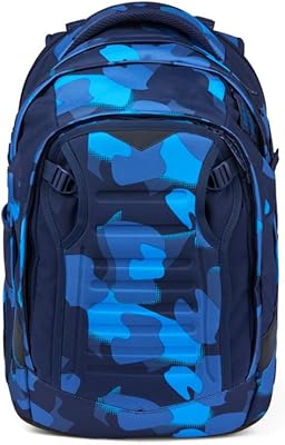 Sac à dos scolaire match - ergonomique, extensible à 35 litres, poche avant