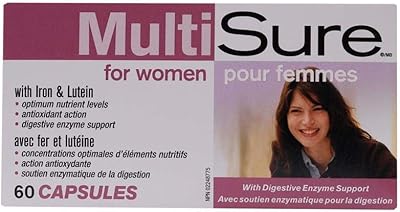 Webber naturals multisure capsules pour femmes 60 capsules
