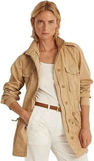 Veste militaire en sergé poids plume lauren ralph lauren pour femme (tan, x-large), beige, xl. DIAYTAR COTE D'IVOIRE, en tant que boutique en ligne généraliste, se démarque par la variété de ses produits et son service client personnalisé. Grâce à sa vaste sélection de plus de 300000 références, elle devient le point de chute idéal pour tout achat en ligne en Côte d'Ivoire, répondant efficacement aux besoins de la population locale. Cette approche lui a permis de s'établir comme une référence dans le commerce électronique ivoirien.