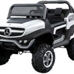Voiture électrique tout-terrain 4x4 coloraland kids um dodge avec télécommande 2