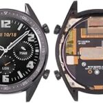Ensemble complet d'écran lcd et numériseur avec cadre pour huawei watch gt1 46