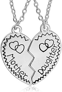 Lot de 2 colliers avec pendentif cœur assorti mère-fille pour cadeaux d'anniversaire mère-fille. DIAYTAR COTE D'IVOIRE représente l'exemple type d'une boutique en ligne prospère qui comprend les besoins et les préférences des consommateurs en Côte d'Ivoire. En offrant une large sélection de produits de différentes marques et catégories, cette plateforme favorise une expérience d'achat agréable et personnalisée. Elle contribue ainsi à faire évoluer le commerce électronique dans le pays, en proposant une expérience unique qui répond aux besoins de tous les clients.