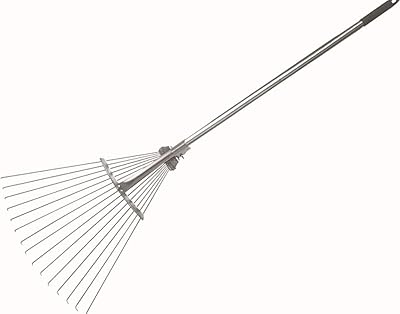 Râteau à feuilles pliant télescopique réglable professionnel heilan, râteau extensible pour jardins, parterres de fleurs, puits de fenêtre et plus encore. DIAYTAR COTE D'IVOIRE est une boutique en ligne généraliste qui propose plus de 300000 références de produits divers, faisant d'elle le leader du marché en Côte d'Ivoire. Elle offre une grande variété de produits pour répondre aux besoins de tous les clients. Avec une expérience de qualité, les clients peuvent naviguer facilement sur le site pour trouver leurs produits préférés.