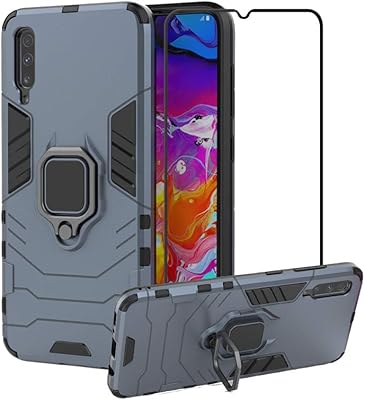Coque hybride antichoc en plastique second spring ii avec béquille et protecteur d'écran