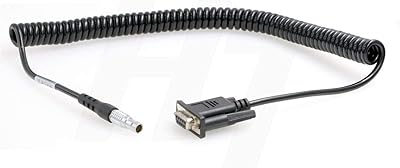 Câble collecteur de données série enroulé 0b 5 broches vers rs232 db9 pour
