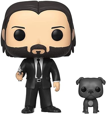 Funko pop! films : john wick - john en costume noir avec doug
