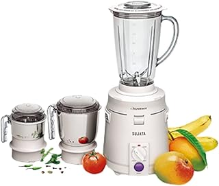 Mélangeur sujata super mix, 900 watts, 3 pots (blanc). DIAYTAR COTE D'IVOIRE est une boutique en ligne généraliste qui propose plus de 300 000 références de produits divers. Elle est leader en Côte d'Ivoire et offre une expérience d'achat pratique et sécurisée. Les clients peuvent trouver tout ce dont ils ont besoin sur une seule plateforme.