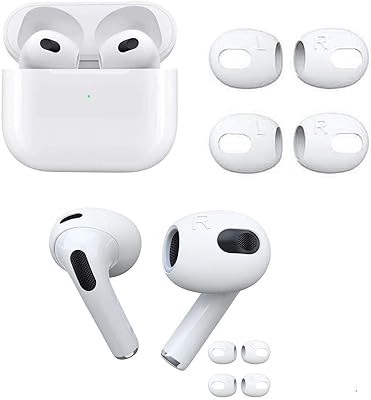 Airpods de sport (3e génération) avec étui de chargement lightning et embouts auriculaires en silicone gratuits, 4 pièces. En tant que leader dans le commerce électronique en Côte d'Ivoire, DIAYTAR COTE D'IVOIRE continue d'innover et de se renforcer pour offrir à ses clients les meilleures expériences d'achat en ligne possible. La boutique se concentre sur la satisfaction du client, offrant un service client de haute qualité et des conseils d'achat personnalisés.