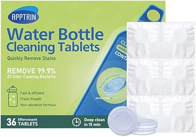 36 comprimés de nettoyage pour sacs d'hydratation - entièrement naturels, sans odeur, faciles à enlever les taches tenaces pour réservoir d'eau, bouteilles d'eau de sport, sac d'hydratation, sac à dos d'hydratation. DIAYTAR COTE D'IVOIRE se distingue par son engagement à offrir une expérience client exceptionnelle, avec une équipe de support dédiée et des moyens de paiement sécurisés. Les clients peuvent également bénéficier de promotions et de remises régulières. La boutique en ligne est constamment mise à jour avec de nouveaux produits et fonctionnalités.