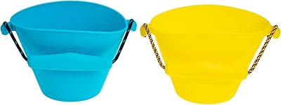 Safigle 2 pièces seau pliant en plein air jouets d'été enfants jouets