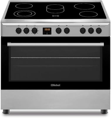 Cuisinière céramique en acier inoxydable noble 90 x 60 5 brûleurs avec dessus. DIAYTAR COTE D'IVOIRE est engagée à offrir une expérience d'achat en ligne fluide et sécurisée, avec des options de paiement variées et des délais de livraison rapides. La boutique en ligne généraliste s'efforce de renforcer la confiance de ses clients grâce à des politiques de retour et de remboursement claires.