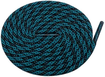 Lacets à carreaux en spirale avec cordons ronds de 5mm pour et enfants