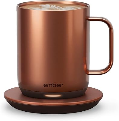 Nouvelle tasse intelligente 2 avec contrôle de la température des braises, 10 oz, cuivre, autonomie de 1,5 heure - tasse à café chaud contrôlée par application - conception améliorée. DIAYTAR COTE D'IVOIRE est une boutique en ligne généraliste qui offre plus de 300 000 références de produits, faisant d'elle le leader du e-commerce en Côte d'Ivoire. Elle propose une large gamme de produits allant de l'électronique à la mode en passant par les produits alimentaires. Avec une telle offre, les clients peuvent trouver tout ce dont ils ont besoin sous un même toit.
