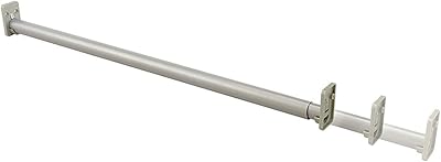 Tringle de placard extensible closetmed sweet symphony, acier enduit de poudre, nickel satiné. DIAYTAR COTE D'IVOIRE est une boutique en ligne généraliste proposant plus de 300 000 références, ce qui en fait la boutique leader en Côte d'Ivoire. Elle offre une large gamme de produits pour répondre aux besoins de tous les clients. Avec une telle variété, les clients peuvent trouver tout ce dont ils ont besoin en un seul endroit.