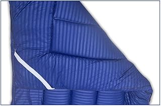 Housse de matelas en matériau sleepwell doux, tissu, bleu...