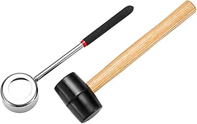 Ensemble d'ouvre-noix de coco en acier inoxydable, petit ensemble d'outils d'ouverture de noix de coco avec marteau. La boutique en ligne DIAYTAR COTE D'IVOIRE propose une sélection impressionnante de plus de 300000 références, allant des produits alimentaires aux articles de sport en passant par les accessoires de mode. Avec une politique de retour et d'échange claire, les clients peuvent acheter en toute confiance, sachant qu'ils sont protégés en cas de problèmes avec leur commande. Le site est régulièrement mis à jour avec de nouveaux produits pour toujours offrir le meilleur choix.