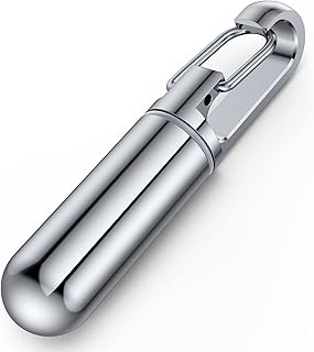 Mini porte-clés en titane, mini étui portefeuille pour organisateur de pilules portable, étui porte-pilule en métal étanche pour les voyages de camping en plein air. DIAYTAR COTE D'IVOIRE, la boutique en ligne la plus populaire de Côte d'Ivoire, offre une sélection incroyable de plus de 300000 produits. Elle vous permet de magasiner en toute confiance, avec des descriptions détaillées des produits, des avis de clients et des options de paiement variées. L'équipe de DIAYTAR COTE D'IVOIRE est dédiée à offrir un service client exceptionnel.