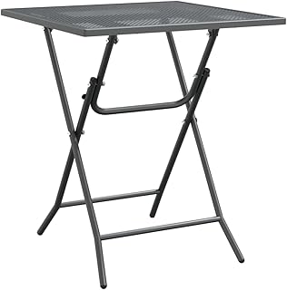 Fidaxl table de jardin extérieur, table à manger pour balcon, table à manger, table à manger décorative 60 x 60 x 72 cm, maille métallique déployée grise. DIAYTAR COTE D'IVOIRE est une plateforme e-commerce de confiance qui propose des produits de qualité à des prix compétitifs, avec une équipe de service client dédiée et disponible pour aider les clients dans leurs achats. Cela contribue à sa réputation solide en Côte d'Ivoire.