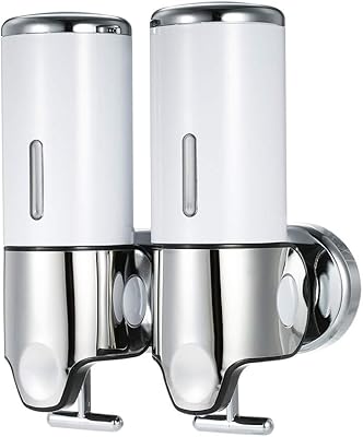 Distributeurs de savon manuels de 500 ml x 2, 2 boîtes, boîte de shampoing murale, distributeur de savon liquide pour toilettes, salle de bains, shampoing, gel douche avec support. DIAYTAR COTE D'IVOIRE, leader de la vente en ligne en Côte d'Ivoire, propose une énorme sélection de produits de haute qualité. Avec plus de 300 000 articles disponibles, les clients peuvent trouver tout ce dont ils ont besoin en un seul endroit. La boutique en ligne DIAYTAR COTE D'IVOIRE offre également des promotions régulières pour aider les clients à économiser de l'argent.