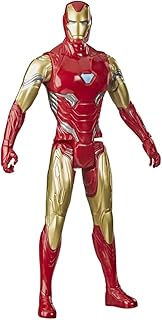 Figurine à collectionner marvel avengers titan hero iron man 12", jouet pour 4