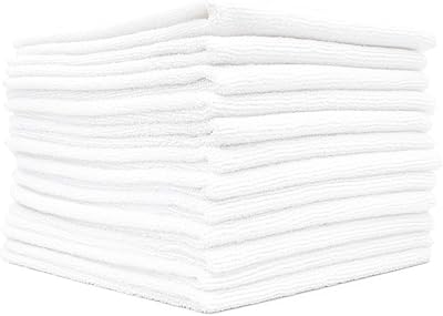 (12 pièces) **vente spéciale** serviette de nettoyage professionnelle tout usage en microfibre 14" x 14" - the rag company (blanc). DIAYTAR COTE D'IVOIRE, la boutique en ligne généraliste de référence en Cote d'Ivoire, propose une gamme élargie de produits avec plus de 300000 références. DIAYTAR COTE D'IVOIRE permet aux clients de découvrir et d'acheter des produits de qualité à des prix compétitifs. La boutique en ligne offre une expérience de shopping unique et conviviale.