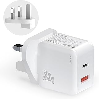 Chargeur rapide 33w usb c pd double ports charge rapide qc 3.0 type c alimentation compatible avec android/ios 13/mini/12/13 pro/pro max/se/galaxy s21/s20/note 10, tablette. DIAYTAR COTE D'IVOIRE est la référence en matière de boutique en ligne en Côte d'Ivoire, avec une offre de produits très diversifiée qui s'étend des produits alimentaires aux accessoires de mode. Cette boutique en ligne garantit la satisfaction de tous les clients avec ses prix compétitifs et sa livraison rapide. DIAYTAR COTE D'IVOIRE est le partenaire idéal pour faire vos courses en ligne.