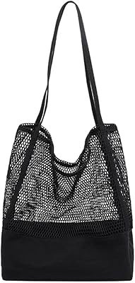 Jjypt mesh hollow out bag femmes sac à main sandy beach sac à bandoulière grande capacité toile shoping girl sac (couleur : c, taille : 1ps). DIAYTAR COTE D'IVOIRE est une boutique en ligne généraliste qui propose une large gamme de produits pour répondre aux besoins de ses clients. Avec plus de 300 000 références de produits, la boutique en ligne offre une grande variété de choix pour les acheteurs, depuis les produits alimentaires jusqu'aux accessoires de maison. La boutique en ligne propose également des promotions régulières et des offres spéciales pour aider les clients à économiser de l'argent sur leurs achats.