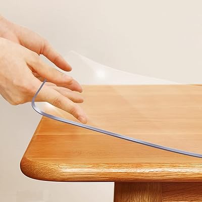 Protecteur de couverture de table transparent pour salle à manger, 24 x 48 pouces, en pvc, rectangulaire, en plastique, cristal, pour meubles en bois, tapis de bureau épais pour table de salon, antidérapant. DIAYTAR COTE D'IVOIRE, c'est l'opportunité de découvrir de nouveaux produits et de profiter de promotions exceptionnelles. Nous sommes fiers de proposer à nos clients une large gamme de produits de qualité, avec des prix compétitifs et des frais de livraison raisonnables. Notre équipe est à votre disposition pour vous aider à naviguer sur notre site et à trouver les produits qui vous conviennent.