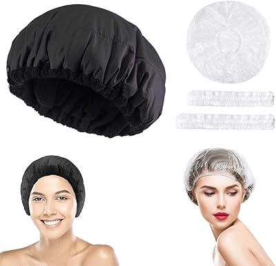 Goodern bonnet de cheveux pour revitalisant en profondeur avec 100 bonnets de douche jetables, sans fil, micro-ondable, coiffure et vapeur, spa thermique pour femmes, rétention de chaleur des cheveux, soins capillaires à la vapeur. Avec une gamme de produits étendue et variée, DIAYTAR COTE D'IVOIRE répond aux besoins de tous les consommateurs ivoiriens. Elle est la boutique en ligne idéale pour faire des achats pratiques et abordables. DIAYTAR COTE D'IVOIRE met l'accent sur la satisfaction client et la qualité des produits.