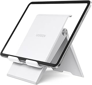 Support de tablette pliable et réglable u vert compatible avec ipad. DIAYTAR COTE D'IVOIRE est une boutique en ligne généraliste proposant plus de 300 000 références de produits. Elle est leader en Côte d'Ivoire et offre une large gamme de produits pour répondre aux besoins de ses clients. Avec sa sélection énorme, DIAYTAR COTE D'IVOIRE est la destination idéale pour faire des achats en ligne.