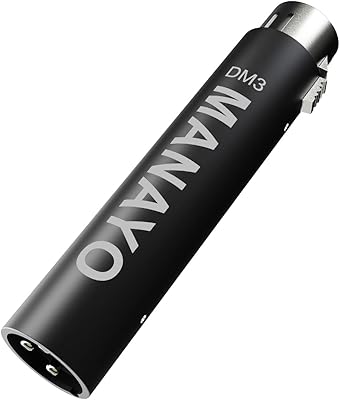 Microphone compact manayue prime, microphone amélioré pour microphones à ruban dynamiques et passifs