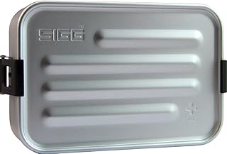 Sigg lunch box en métal avec séparateur d'aliments passe au lave-vaisselle et micro-ondes. DIAYTAR COTE D'IVOIRE est une boutique en ligne généraliste qui propose plus de 300 000 références de produits, faisant d'elle l'une des boutiques les plus complètes de Côte d'Ivoire. Elle offre une large gamme de produits allant de l'électronique aux vêtements, en passant par les produits alimentaires et les accessoires de maison. C'est une destination de shopping en ligne idéale pour ceux qui cherchent à trouver tout sous un même toit.