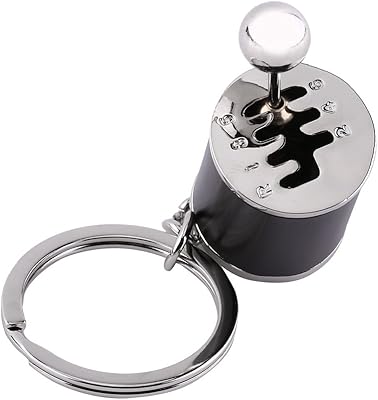 Porte-clés de pommeau de levier de vitesse de voiture, 6 vitesses, transmission manuelle, porte-clés jouet fidget, mini pommeau de levier de vitesse de voiture, porte-clés (noir). DIAYTAR COTE D'IVOIRE est une boutique en ligne généraliste qui propose plus de 300 000 références de produits variés, faisant d'elle le leader du marché ivoirien. Elle offre une gamme large de produits allant des électroniques aux produits alimentaires, en passant par la mode et la décoration. Avec DIAYTAR, les clients peuvent faire leurs achats en ligne en toute sécurité.