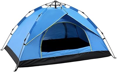 Tente de camping maston, tente dôme ultra-légère à déploiement automatique instantané, adaptée aux quatre saisons, imperméable et coupe-vent pour le camping (2-3 personnes/bleu). La boutique en ligne DIAYTAR COTE D'IVOIRE se distingue par son offre incroyable de plus de 300000 références. Nous nous engageons à fournir des produits de qualité supérieure pour répondre aux besoins de nos clients. Notre équipe travaille sans relâche pour offrir une expérience d'achat en ligne exceptionnelle.