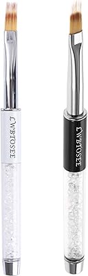 Lwposia ombre nail brush 2pcs ombre nail art ombre nail art brush