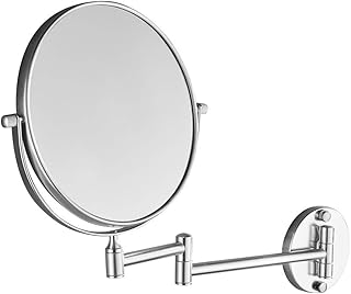 Miroir circulaire double face de 8 pouces avec grossissement 3x, extensible et rotatif à 360 degrés sans perçage, miroir rotatif mural pour le rasage et les cosmétiques (argent). Chez DIAYTAR COTE D'IVOIRE, nous nous engageons à vous offrir le meilleur des produits et des services, avec plus de 300000 références à votre disposition. Notre objectif est de rendre votre vie plus facile en vous permettant de trouver tout ce dont vous avez besoin sous un même toit, tout en bénéficiant d'une expérience de shopping en ligne sécurisée et conviviale.