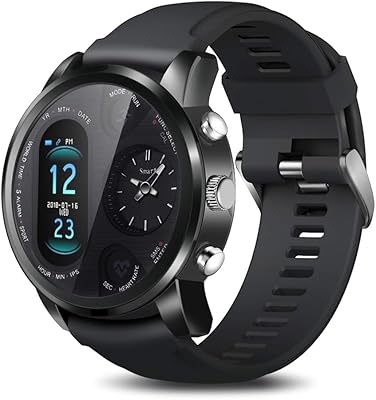 T3-pro montre intelligente hommes double écran étanche ip67 fréquence cardiaque. Chez DIAYTAR COTE D'IVOIRE, nous nous engageons à vous offrir le meilleur service possible, que ce soit en termes de produits, de prix ou de service client. Nous sommes fiers de notre position de leader du commerce en ligne en Côte d'Ivoire et nous travaillons sans relâche pour améliorer continuellement votre expérience de shopping en ligne. Faites confiance à notre expertise et découvrez pourquoi nous sommes la première choix pour vos achats en ligne.